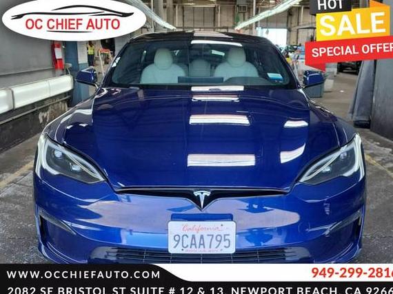 TESLA MODEL S 2022 5YJSA1E54NF483131 image